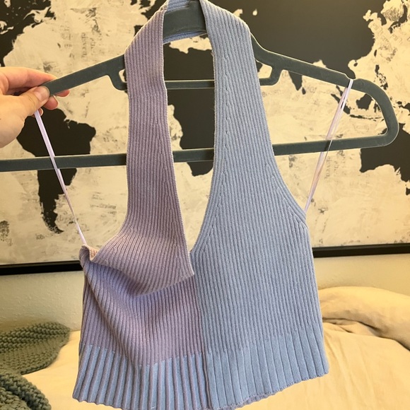 L.A. Hearts blue and purple tank top (size S) - Picture 2 of 2